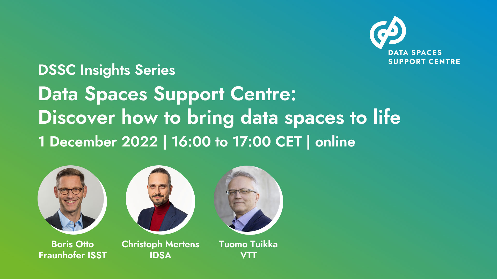 DSSC Insights Series | Discover how to bring data spaces to life