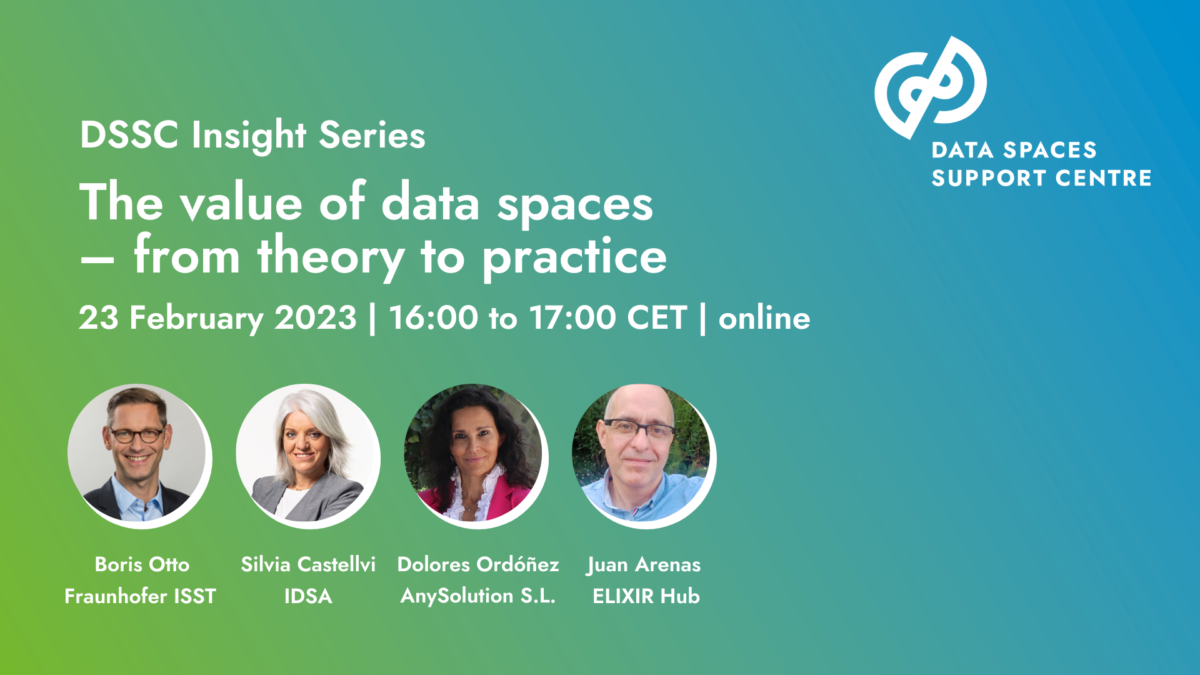 DSSC Insights Series | The value of data spaces – from theory to practice
