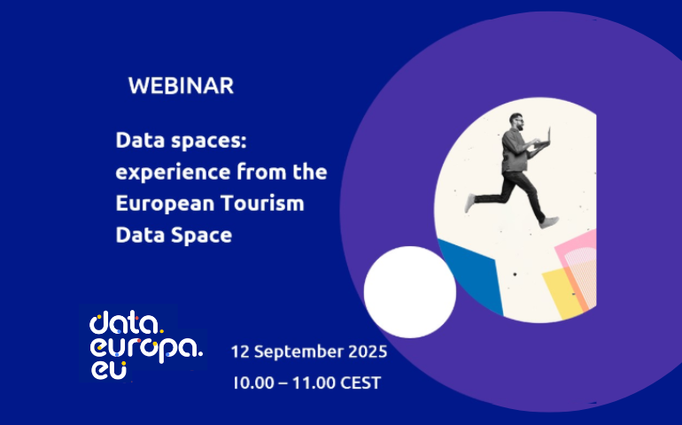 Webinar ‘Data spaces: experience from the European Tourism Data Space’